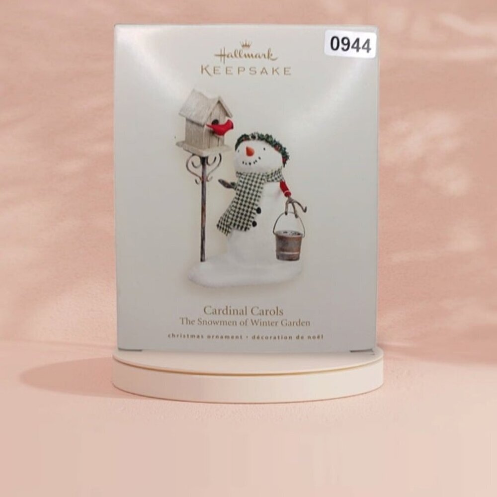 Hallmark cardinal carols the snowmen of winter garden - Picture 7 of 7
